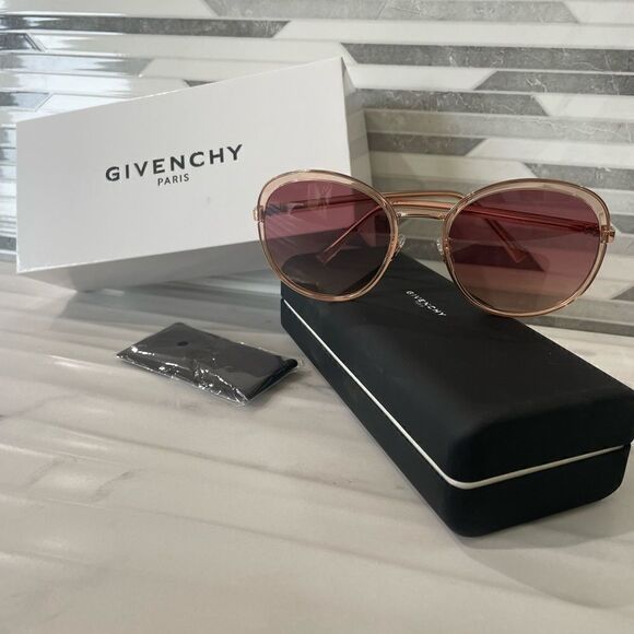NIB Pink & Gold GIVENCHY Sunglasses - Picture 3 of 9